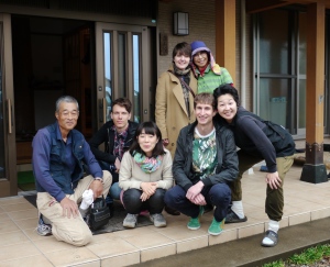 Shigeru, Tobias, Yoko, Dietmar, Yukie, me and Haruyo